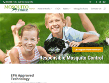 Tablet Screenshot of mosquitomate.com